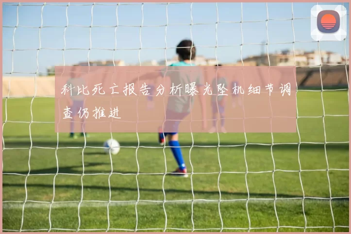 科比死亡报告分析曝光坠机细节调查仍推进